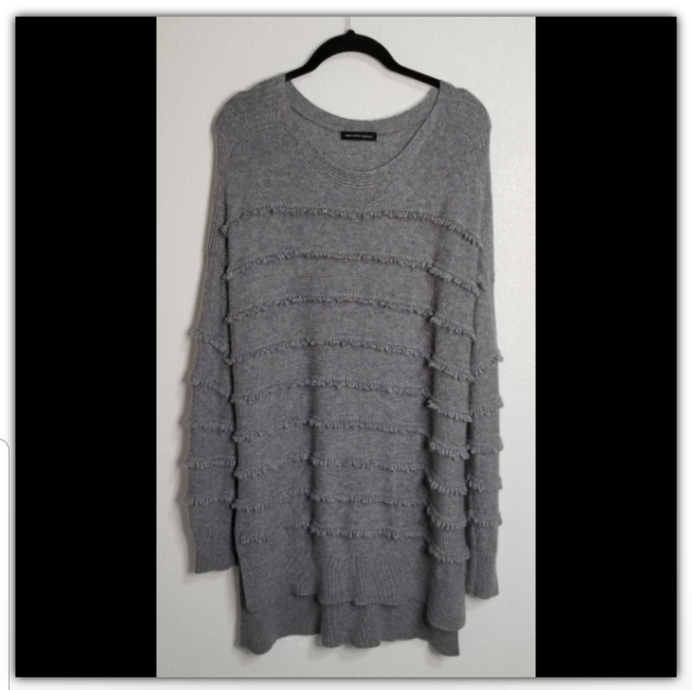 Saks Fifth Avenue wool/Cashmere blend tunic length
